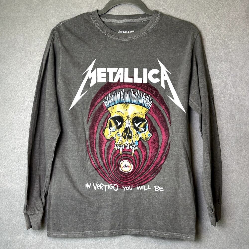 Metallica In Vertigo You Will Be NWOT Long Sleeve Band Concert TShirt Small